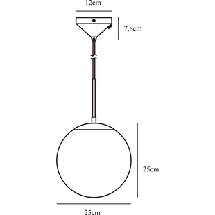 Lampa wisząca Grant Nordlux - Szkło biało-mosiężne | Sklep