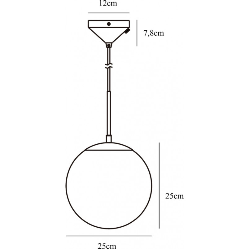 Lampa wisząca Grant Nordlux - Szkło biało-mosiężne | Sklep