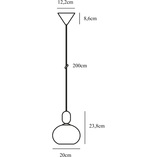 Lampa wisząca szklana Notti - Nordlux | Elegancki design