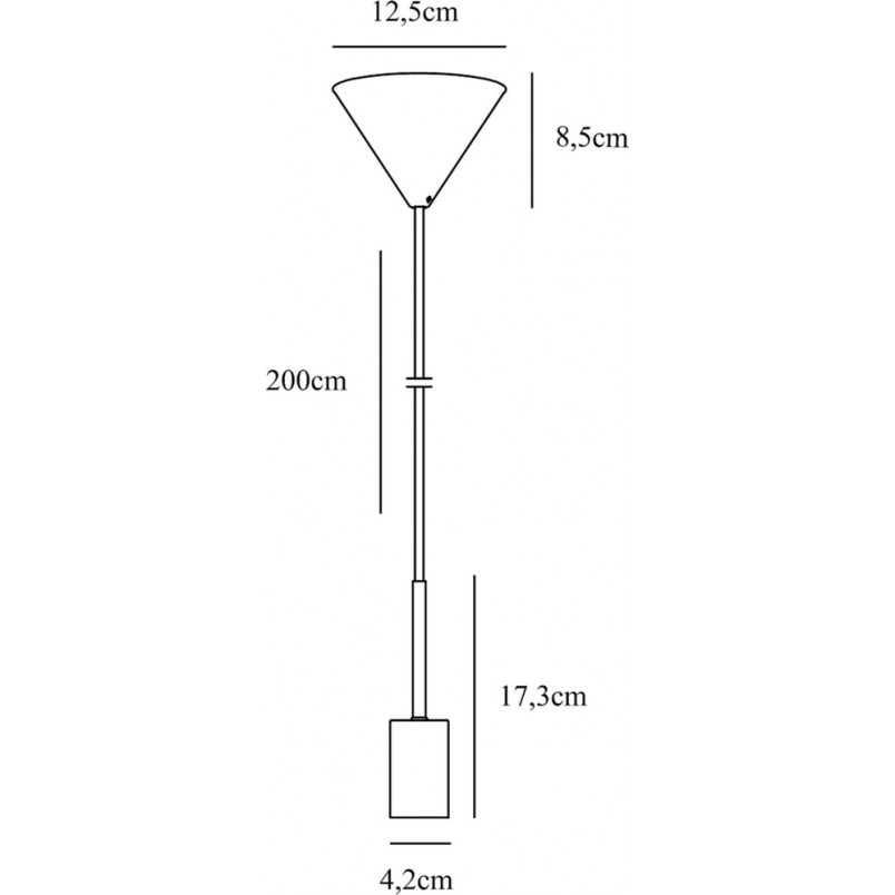 Lampa wisząca Paco mosiężna Nordlux | E27