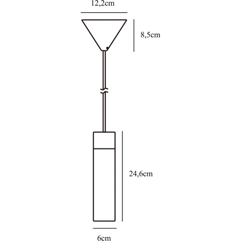 Lampa wisząca Tilo 6cm czarna - Nordlux | Skandynawski Design