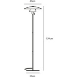 Lampa podłogowa Verona biała Nordlux | Nowoczesne oświetlenie