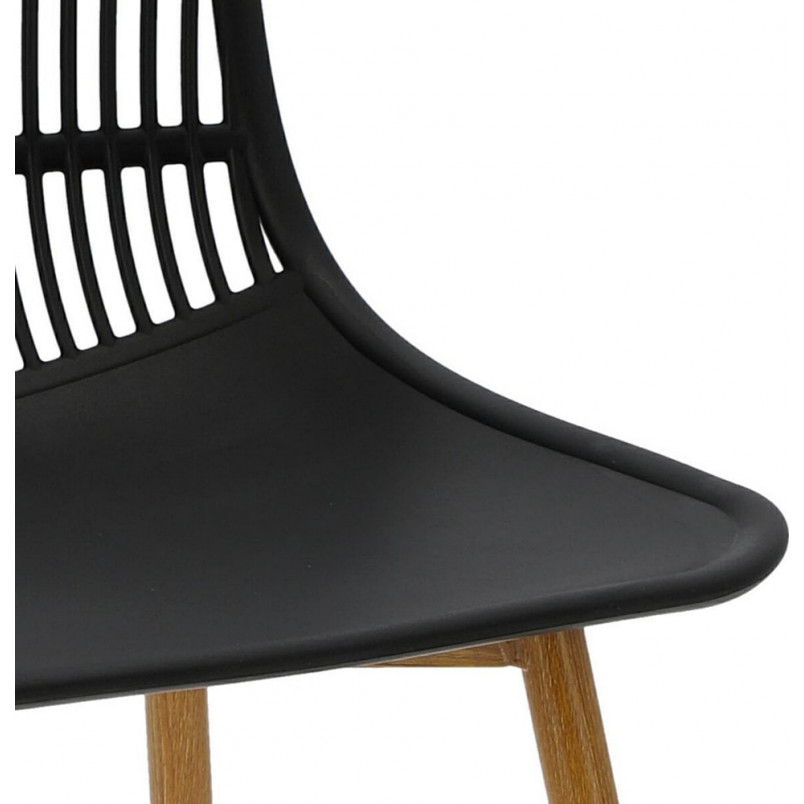 Krzesło skandynawskie Klaus czarne - D2.Design | Komfort i styl