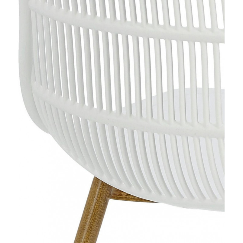 Krzesło skandynawskie Klaus białe | D2.Design - Komfort i styl