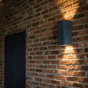 Kinkiet Betonowy Loft Orto - LoftLight | Szary, Industrialny