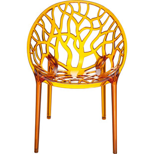 Krzesło Siesta Crystal Pomarańczowe - Elegancki Design | [Nazwa Sklepu]