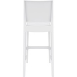 Krzesło barowe Maya Bar Siesta - Białe, 75cm - Komfort i styl
