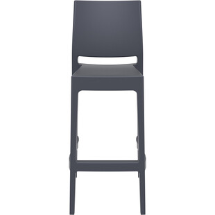 Krzesło barowe Maya Bar Siesta - Ciemnoszare, 75cm - Kup Teraz!