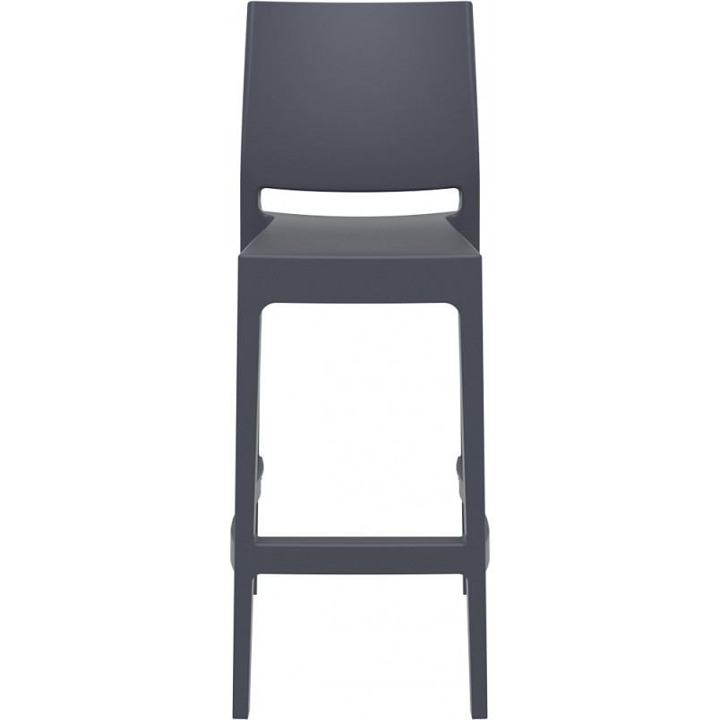 Krzesło barowe Maya Bar Siesta - Ciemnoszare, 75cm - Kup Teraz!