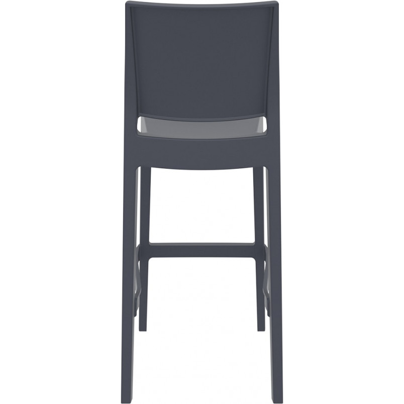 Krzesło barowe Maya Bar Siesta - Ciemnoszare, 75cm - Kup Teraz!