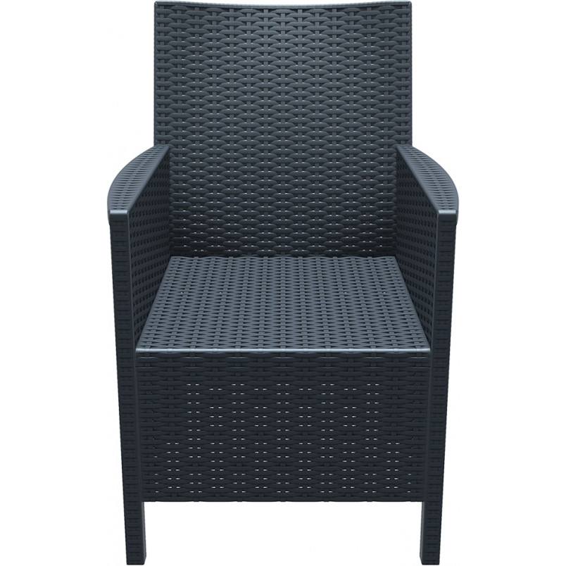 Fotel California Siesta - Technorattan, Szary | Komfort i Styl