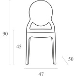 Krzesło Elizabeth różowe Siesta - Elegancki design | Kup teraz!