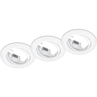 Spot "Oczko" Jura Trio - 3 sztuki, biały mat - Oświetlenie LED
