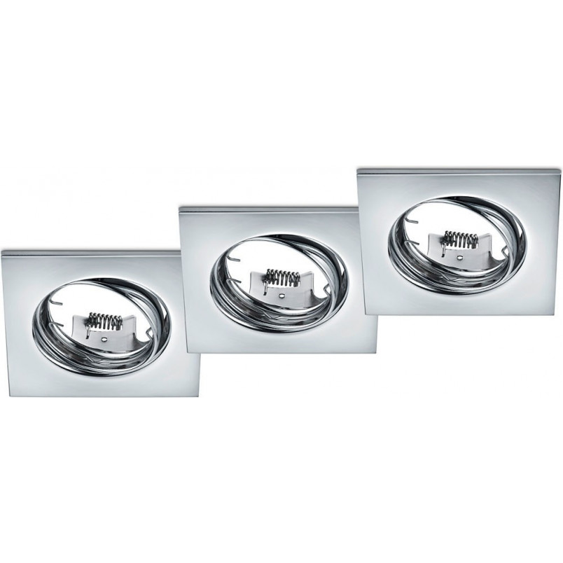 Lampa spot Trio Jura 3x GU10 - Chrom | Oświetlenie