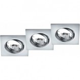 Lampa spot Trio Jura 3x GU10 - Chrom | Oświetlenie
