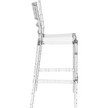 Krzesło barowe glamour Chiavari Siesta - Przezroczyste | Kup teraz!