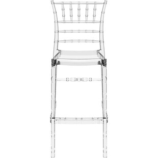 Krzesło barowe glamour Chiavari Siesta - Przezroczyste | Kup teraz!