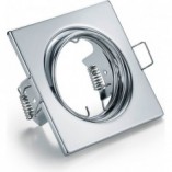 Oprawa sufitowa Trio Jura 8cm - Chrom | Spot GU10