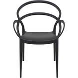 Krzesło Mila czarne Siesta | Komfort i styl w Twoim domu