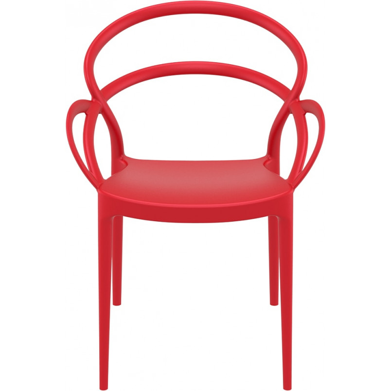 Krzesło Mila czerwone Siesta - Komfort i styl | Kup teraz!