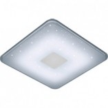 Plafon LED Samurai 42cm z pilotem - Trio | Biały