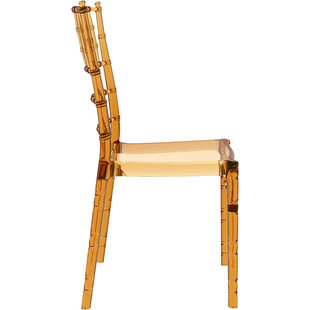 Krzesło Chiavari bursztynowe Siesta | Eleganckie i trwałe