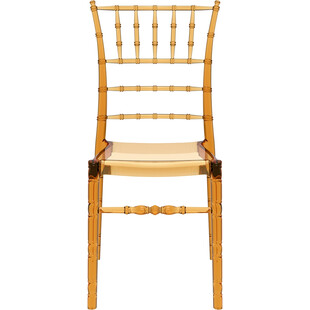 Krzesło Chiavari bursztynowe Siesta | Eleganckie i trwałe