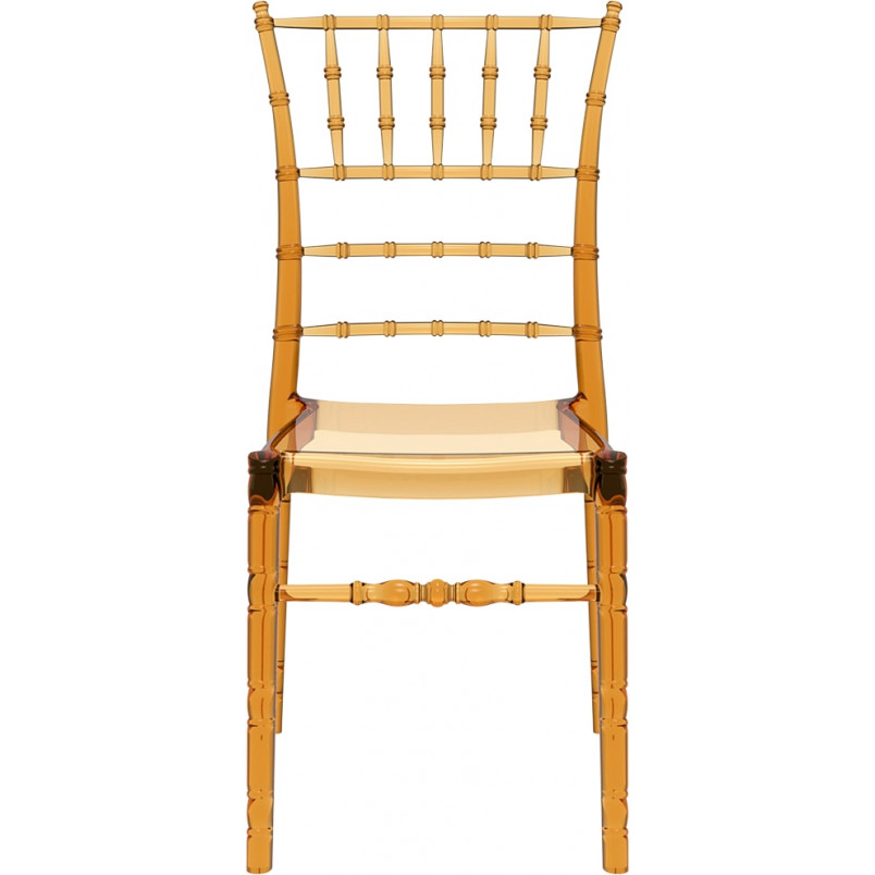 Krzesło Chiavari bursztynowe Siesta | Eleganckie i trwałe