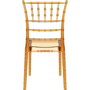 Krzesło Chiavari bursztynowe Siesta | Eleganckie i trwałe