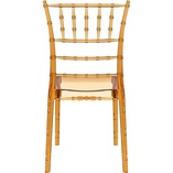 Krzesło Chiavari bursztynowe Siesta | Eleganckie i trwałe