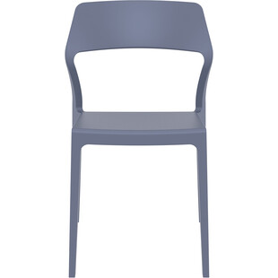 Krzesło Snow Siesta - Ciemnoszare, Design i Komfort