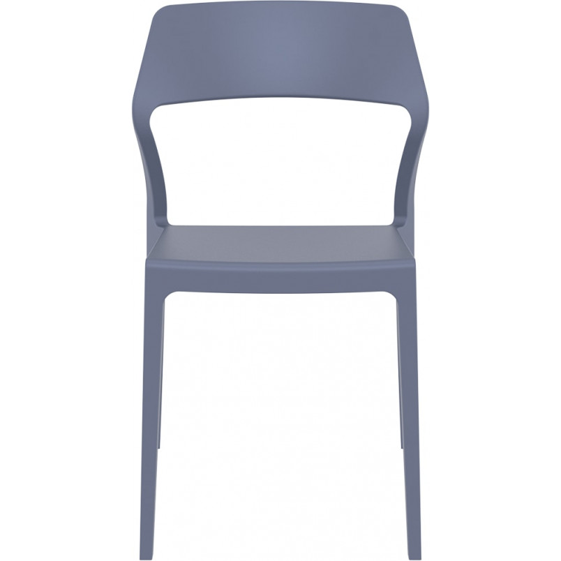 Krzesło Snow Siesta - Ciemnoszare, Design i Komfort