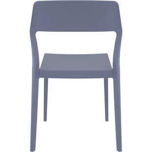 Krzesło Snow Siesta - Ciemnoszare, Design i Komfort