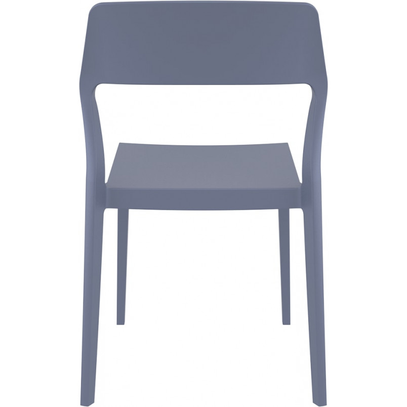Krzesło Snow Siesta - Ciemnoszare, Design i Komfort