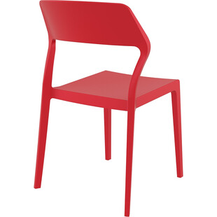 Krzesło Snow czerwone Siesta - Komfort i styl w Twoim domu