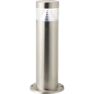 Lampa zewnętrzna Avon LED - Srebrna, Słupkowa - Brilliant