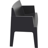 Sofa ogrodowa Box czarna Siesta - Komfort i styl |