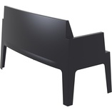 Sofa ogrodowa Box czarna Siesta - Komfort i styl |
