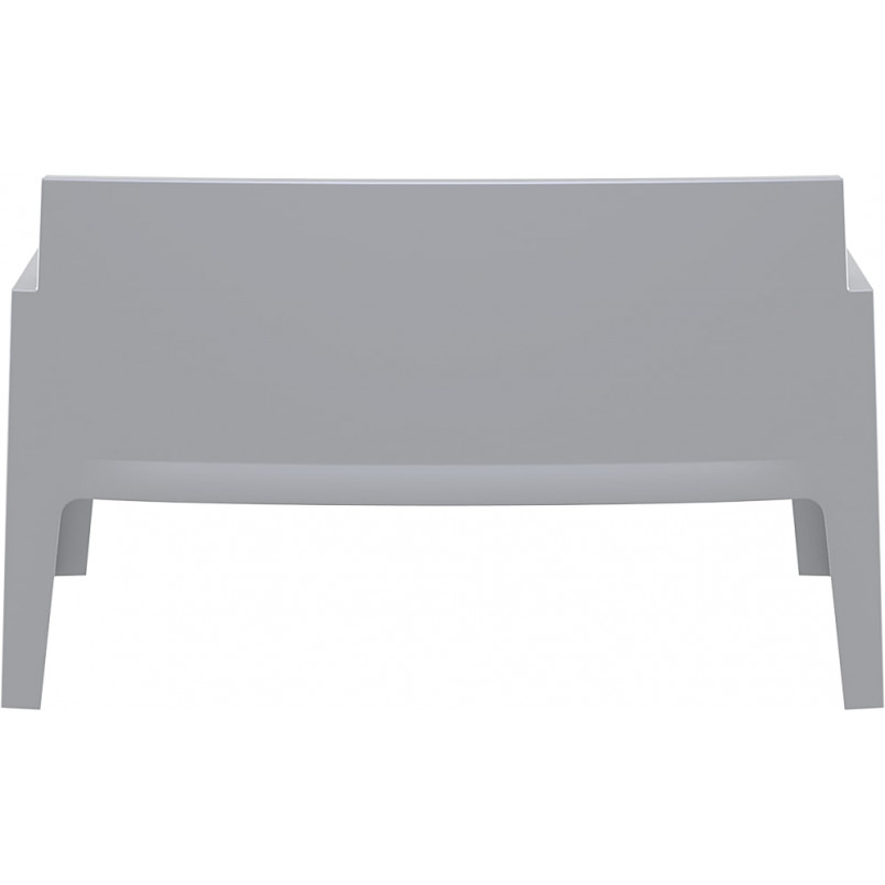 Sofa ogrodowa Siesta Box - Dwuosobowa, Srebrnoszara | Komfort i styl