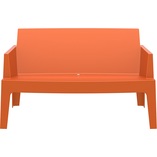 Sofa ogrodowa Box pomarańczowa Siesta - Komfort i styl!