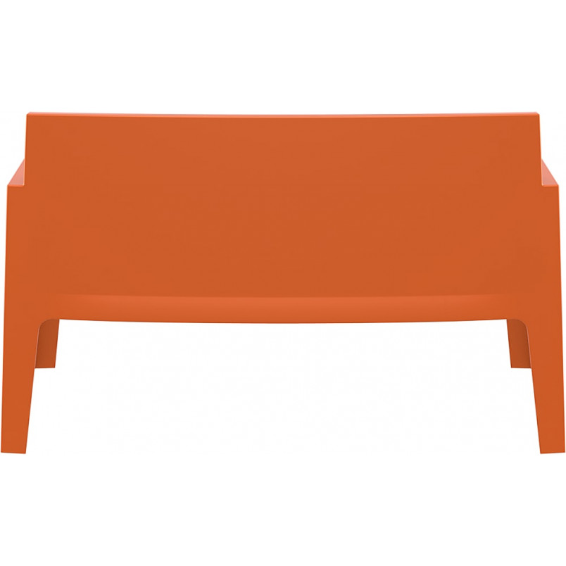 Sofa ogrodowa Box pomarańczowa Siesta - Komfort i styl!