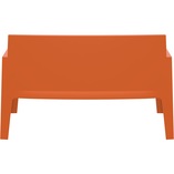 Sofa ogrodowa Box pomarańczowa Siesta - Komfort i styl!