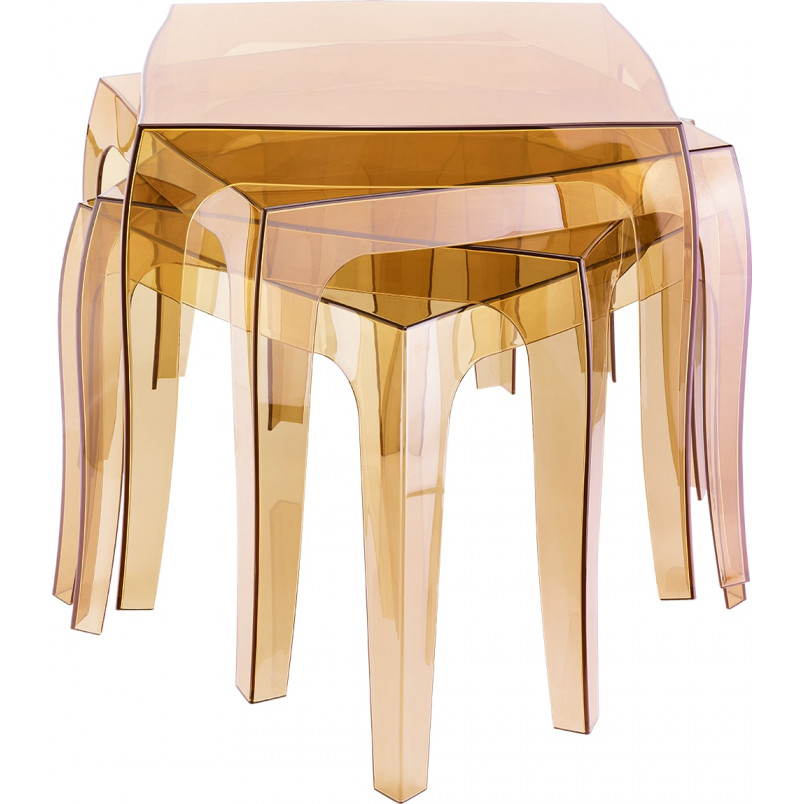 Stolik kwadratowy Queen | Siesta - Elegancki design