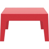 Stolik kawowy ogrodowy Box czerwony Siesta | 70x50 cm