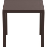 Stół Ogrodowy Siesta Ares 80x80 Brązowy - Trwałość i Styl