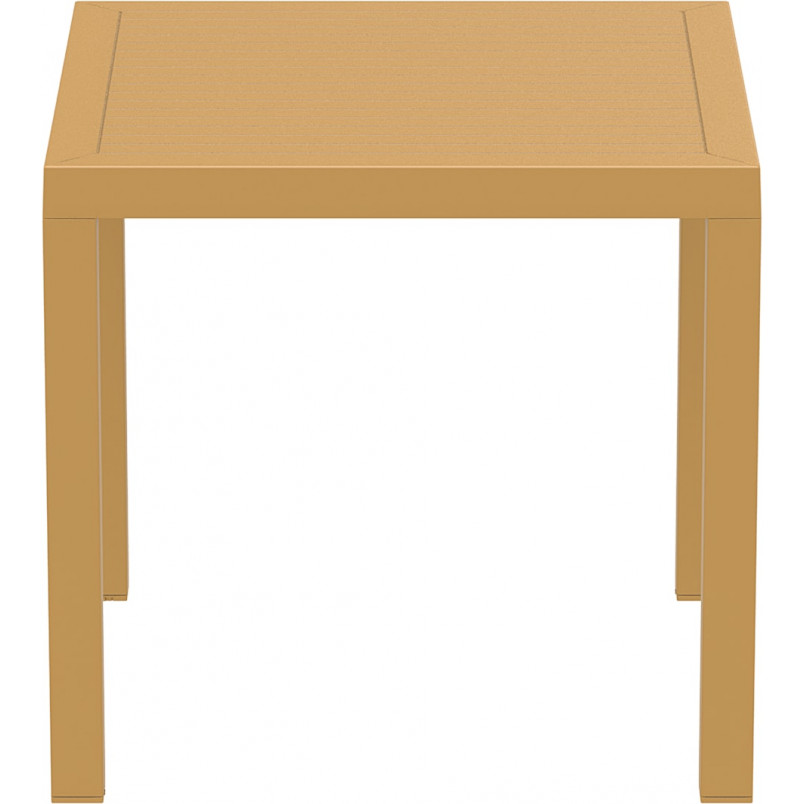 Stół ogrodowy plastikowy Ares 80x80 beżowy Siesta - Komfort i styl!