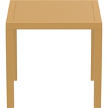 Stół ogrodowy plastikowy Ares 80x80 beżowy Siesta - Komfort i styl!