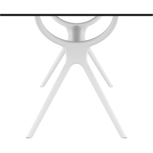 Stół prostokątny Air 140x80cm biały Siesta - Komfort i styl