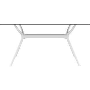 Stół prostokątny Air 140x80cm biały Siesta - Komfort i styl