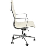 Fotel Gabinetowy CH1191T Biała Skóra | D2 Design